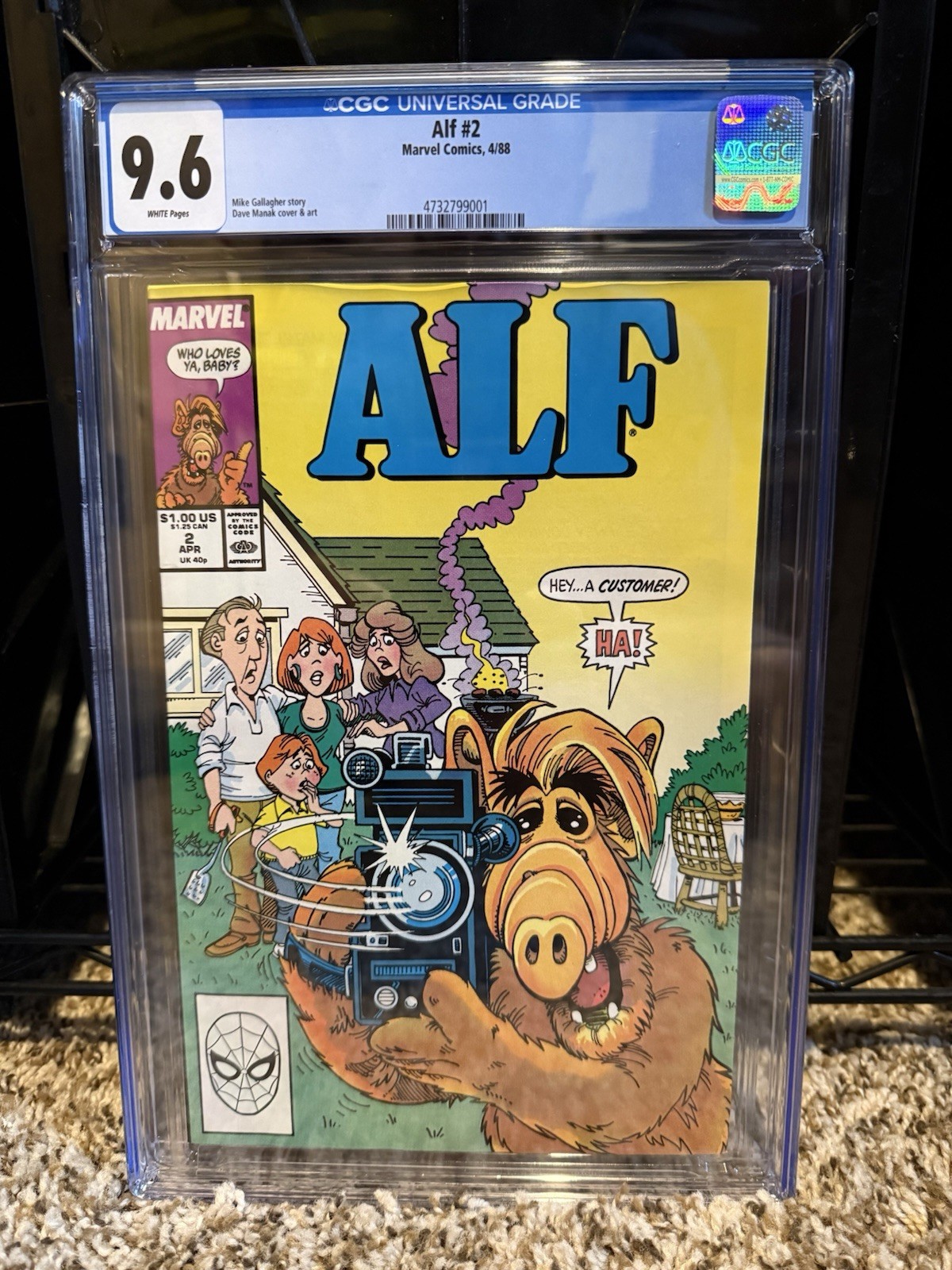 Alf #2 CGC 9.6 Alf #2 CGC 9.6