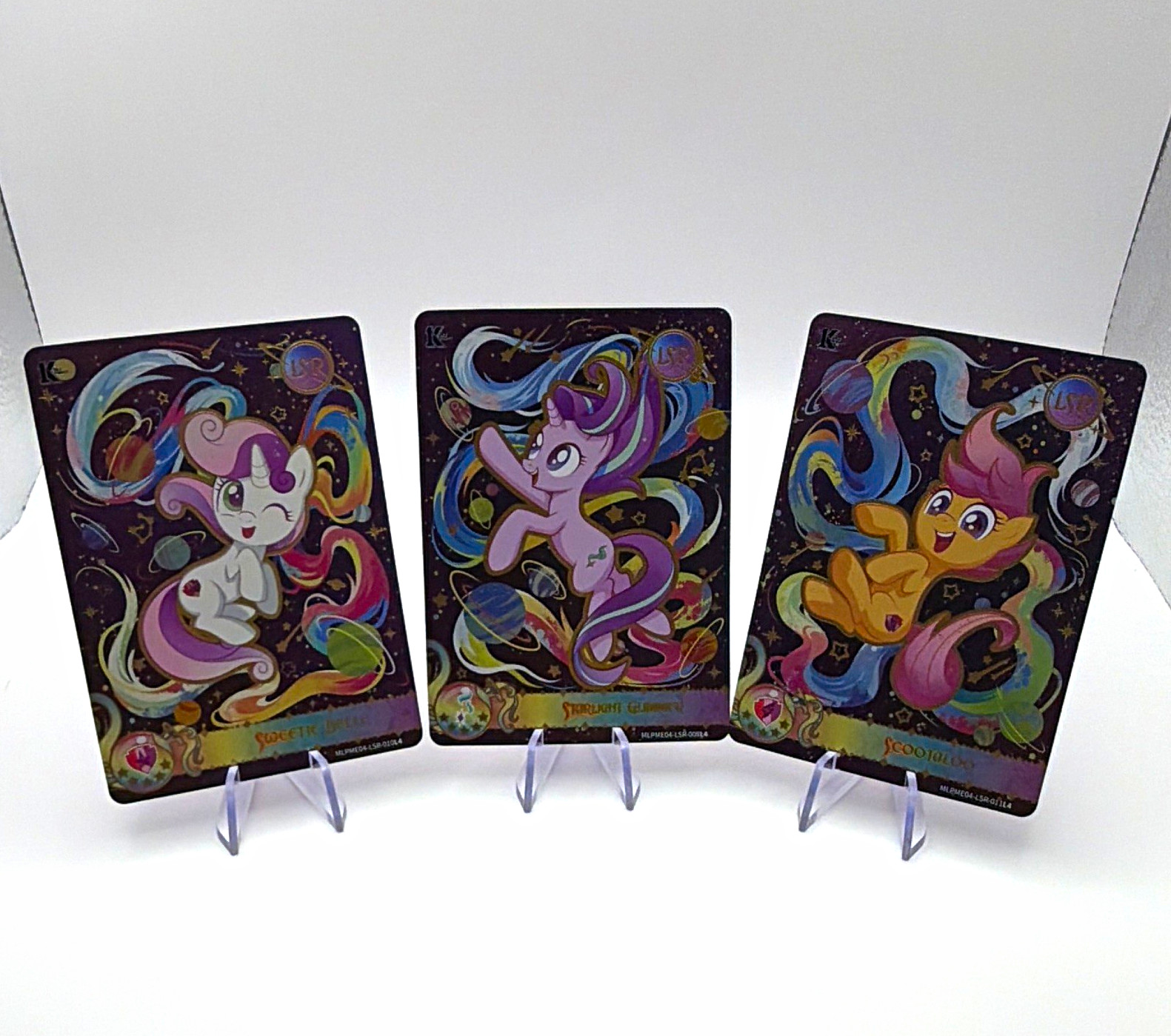 Kayou My Little Pony LSR Chase 3-Card Lot Starlight/Sweetie/Scootaloo