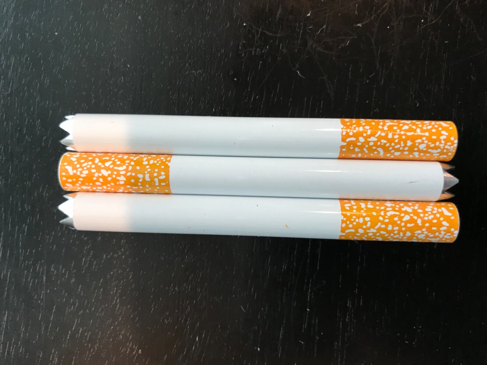 3 Pieces Metal Horned Tip dugout Pipe One Hitter Bat Large 3