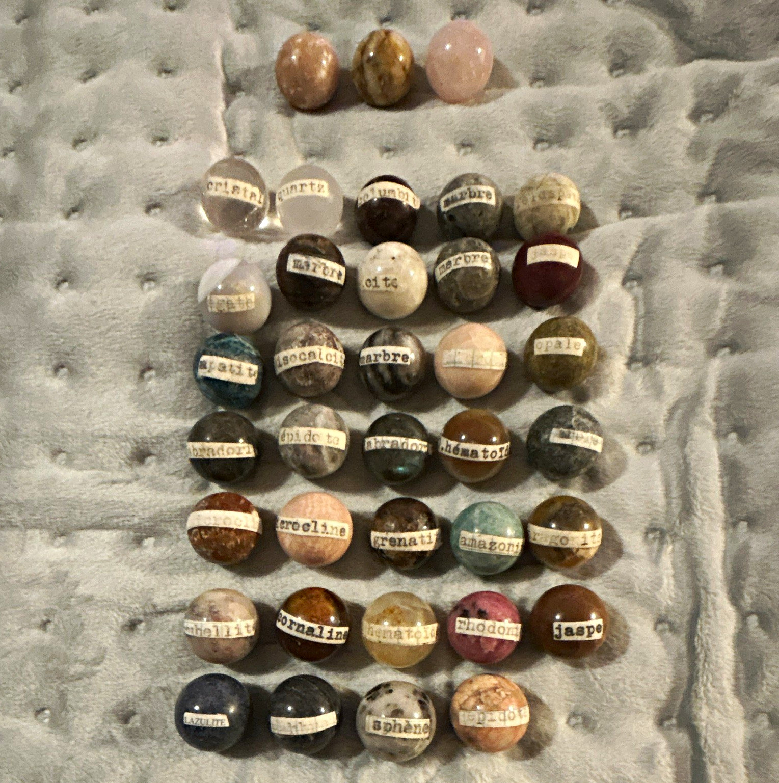 Vtg Gemstone Solitaire Game Replacement Marbles Labeled Agate Jasper Rhodonite Vtg Gemstone Solitaire Game Replacement Marbles Labeled Agate Jasper Rhodonite