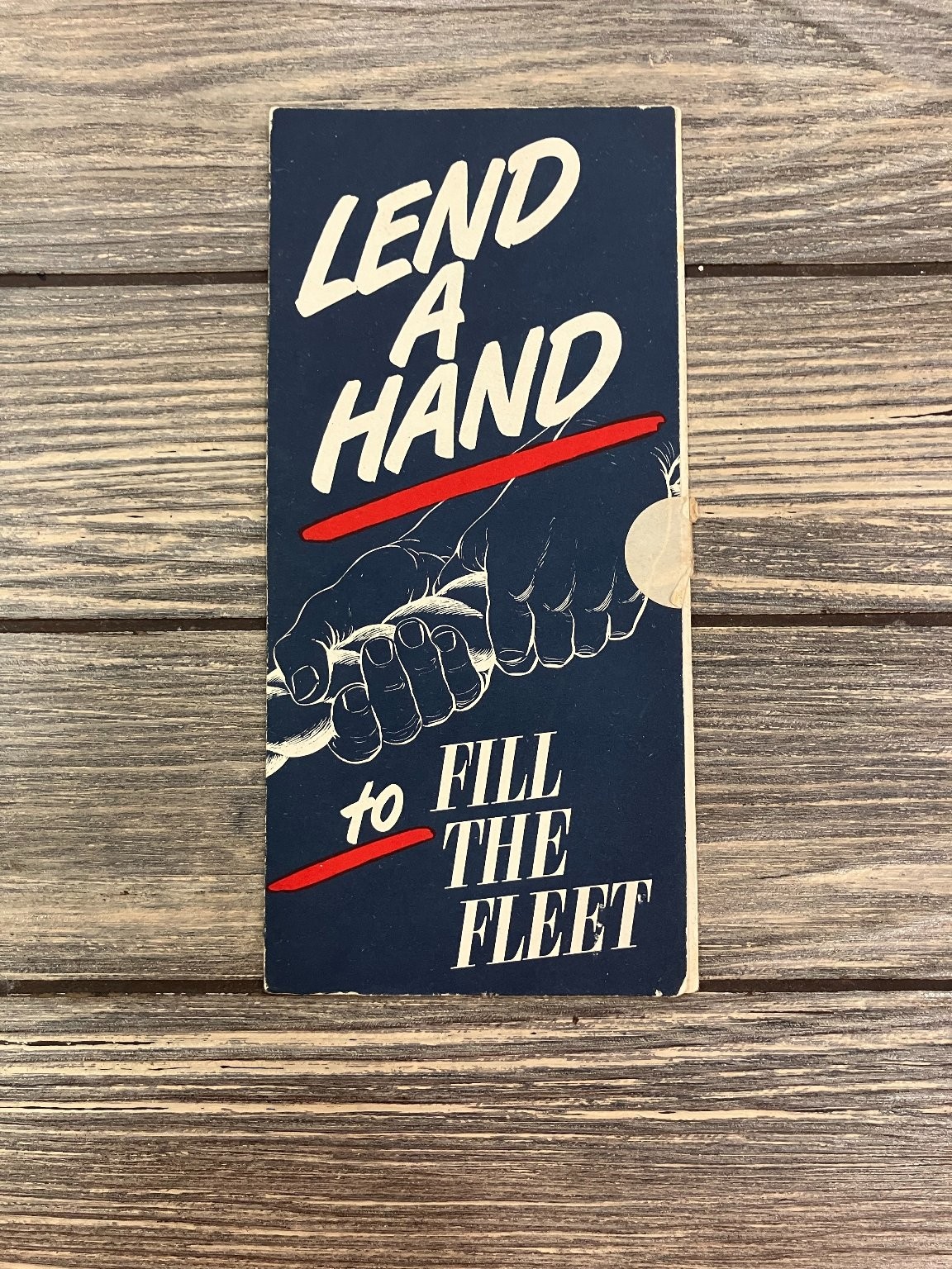 Vintage US Navy Reserve Recruitment Booklet Dayton Ohio Ephemera