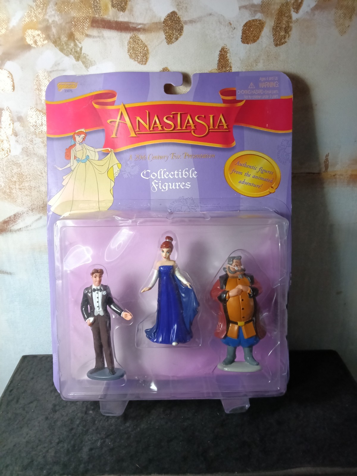 Galoob Anastasia Collectible Figures Set 3-Pack 3 Characters 1997 Sealed Package