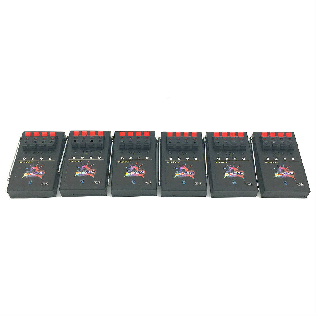 Ship by USA 6 PCS 4 cues receiver box 433MHZ for fireworks firing system
