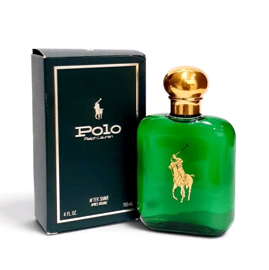 Vintage Cosmair Ralph Lauren Polo Green 4 oz After Shave Vintage Cosmair Ralph Lauren Polo Green 4 oz After Shave