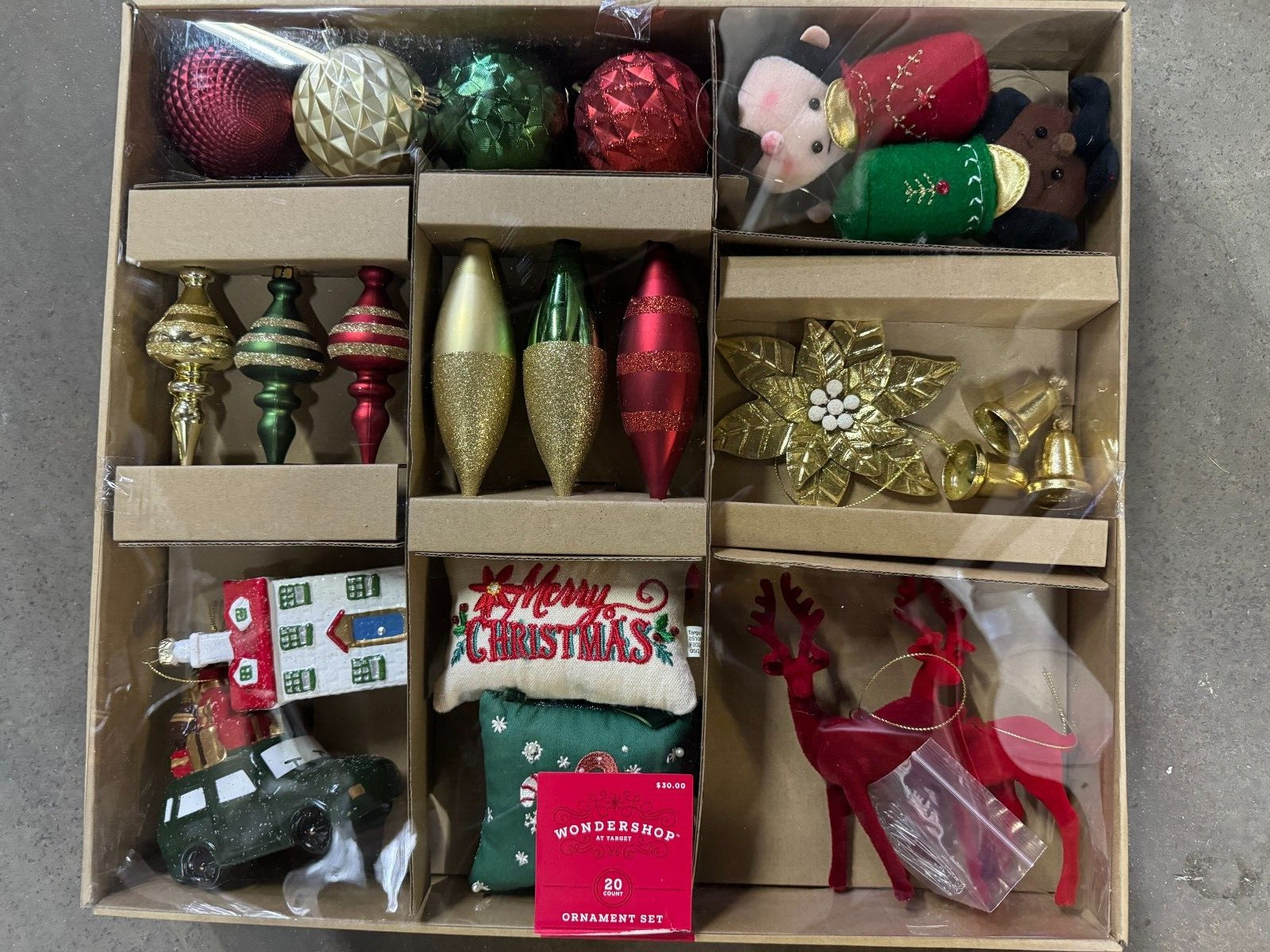 Wondershop at Target 20 Ct Handcrafted Ornament Set NEW RARE HTF 2022 NEW