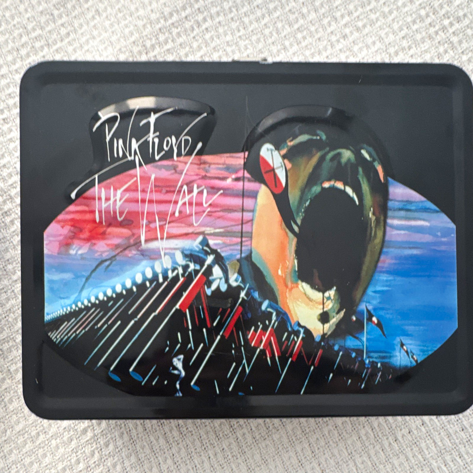 NECA Pink Floyd The Wall Metal Lunchbox & Thermos Set 2001  Ltd. #1344/5000