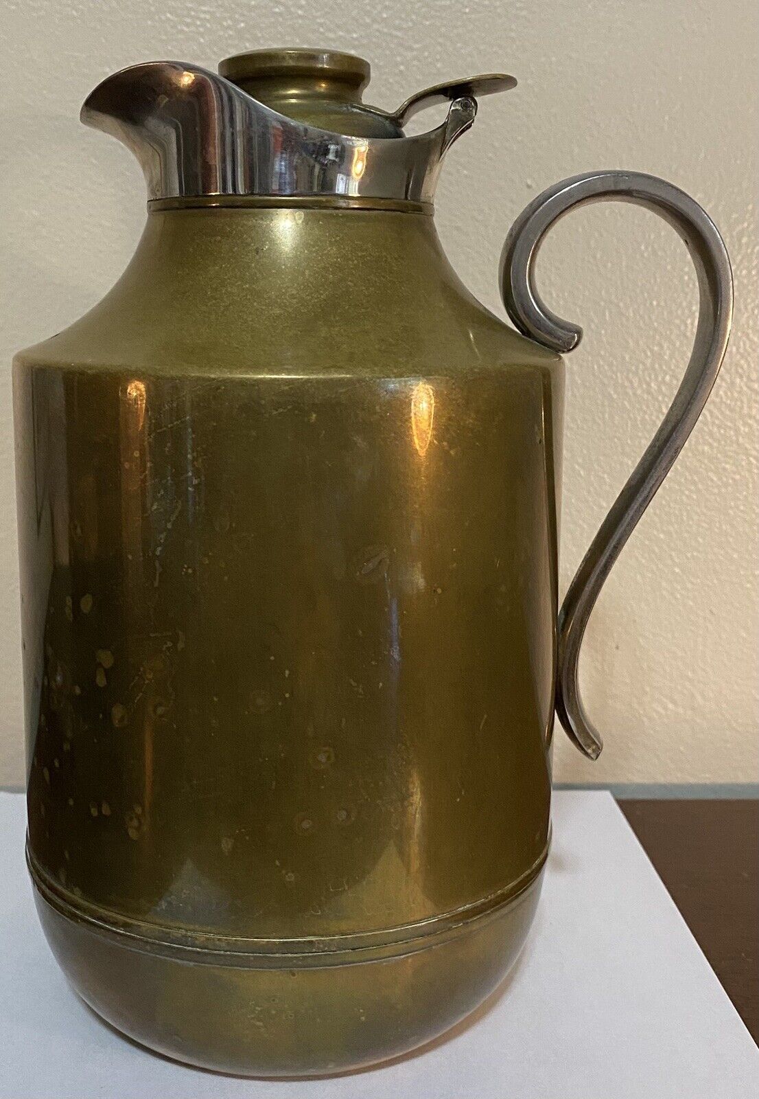 Vintage Standard Brass Thermal Pitcher-Made in Italy