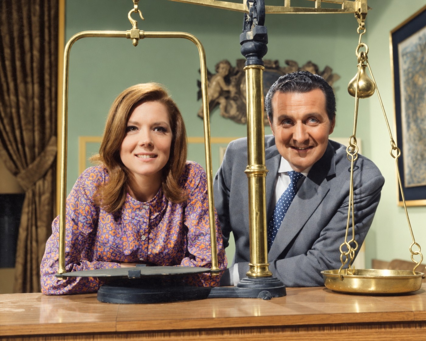 Patrick Macnee Diana Rigg The Avengers 8x10 giclee photo 