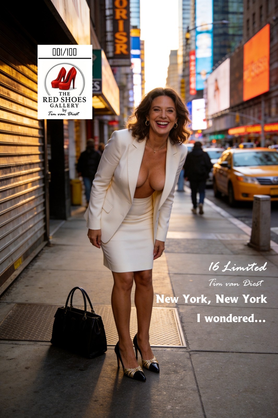 Erotic Photo Booklet - Street  Shoots - 16 pages-16 photos-8x10 inch - New York