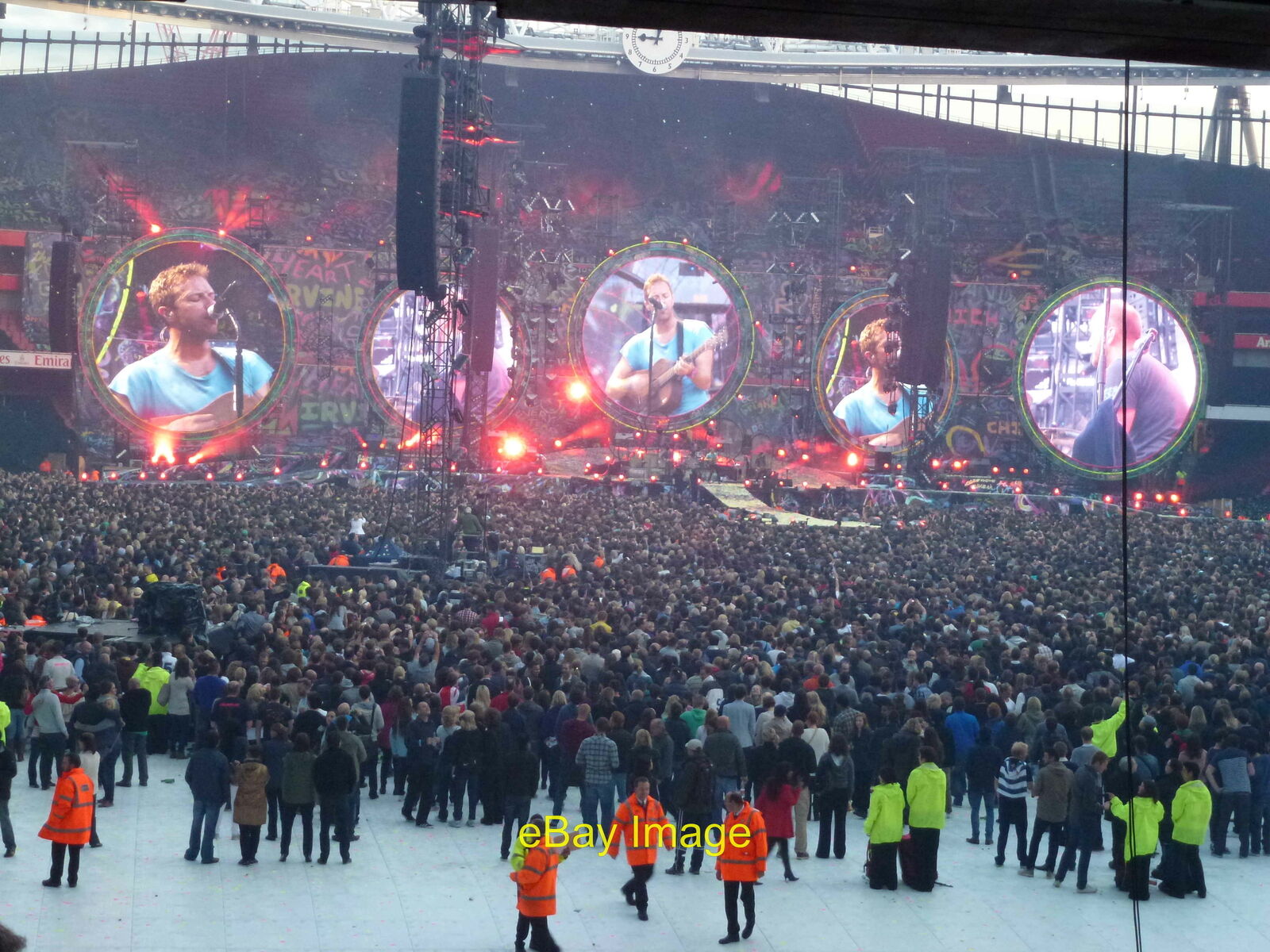 Photo 6x4 Coldplay concert at The Emirates Stadium  c2012
