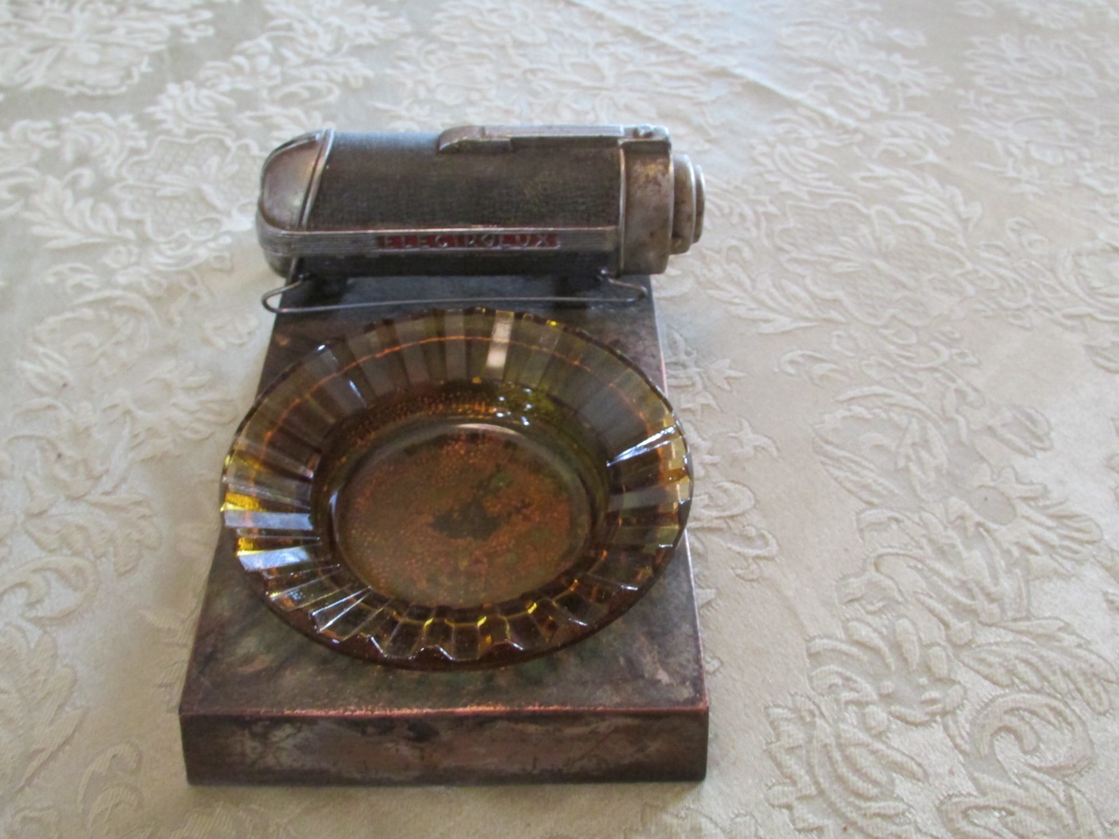 Vintage Brass Electrolux Vacuum Salesman Award 1940 - 1950s.