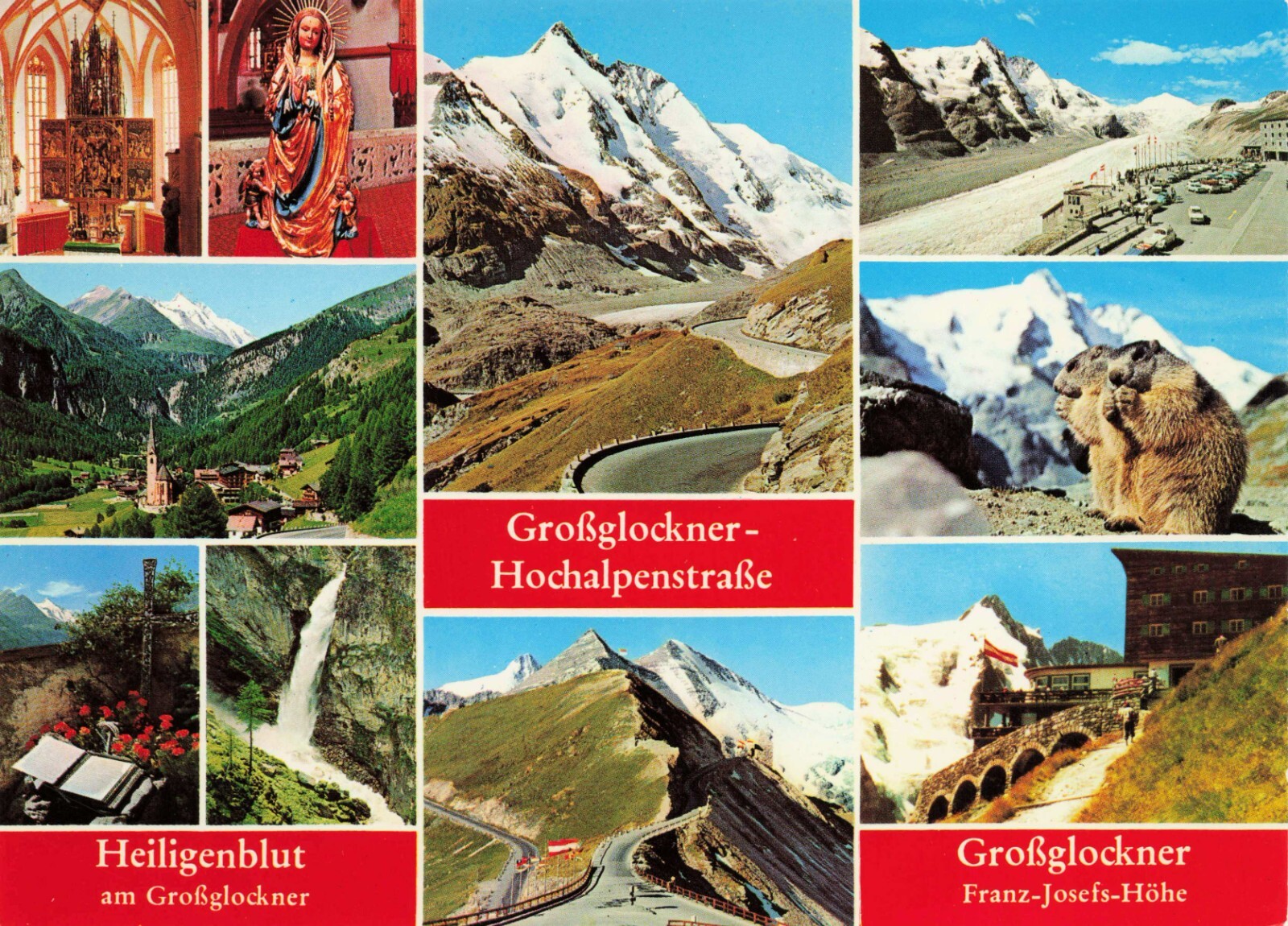 Heiligenblut am Großglockner Austria Vintage Continental Postcard Unposted