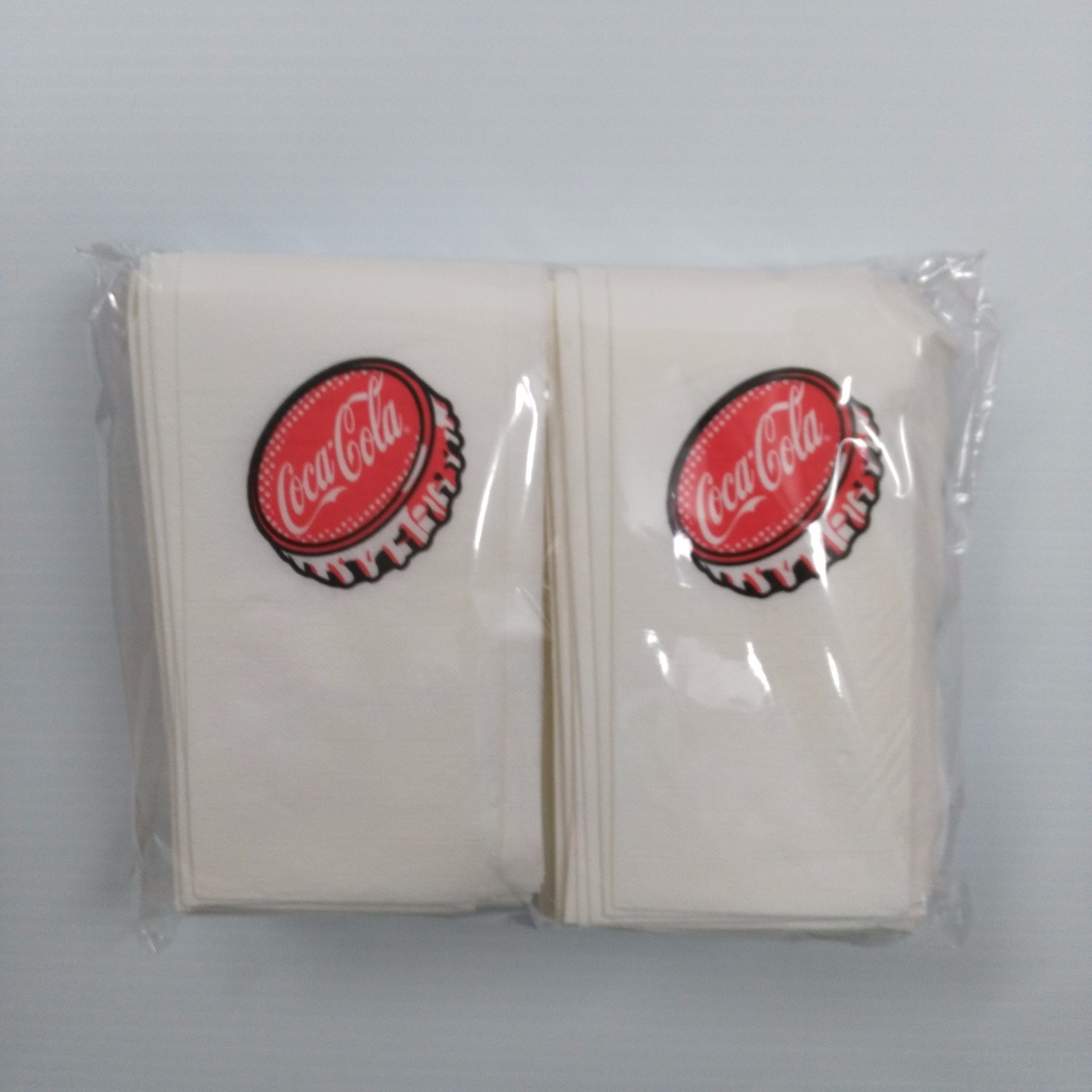  Coca-Cola Bottle Cap Dispenser Napkins (100 Count) 