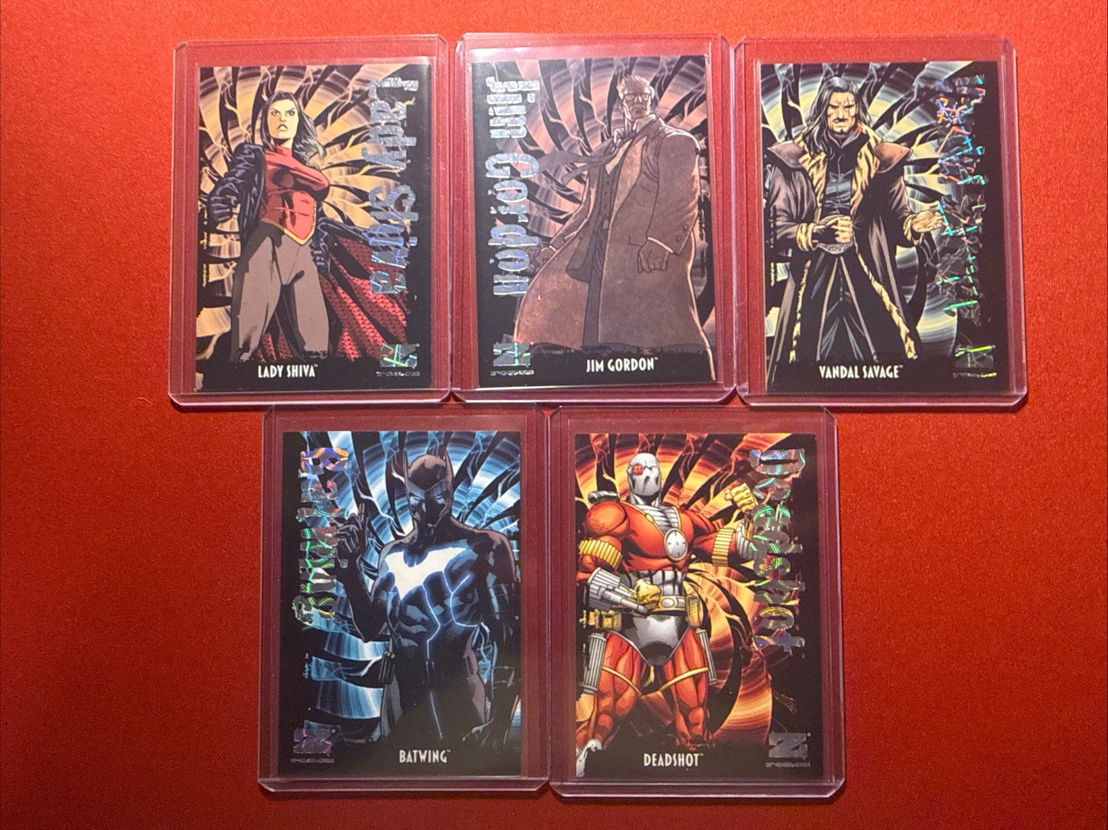 2025 Metal Universe Batman Rave Lot/100 /75 (5) Cards See Description