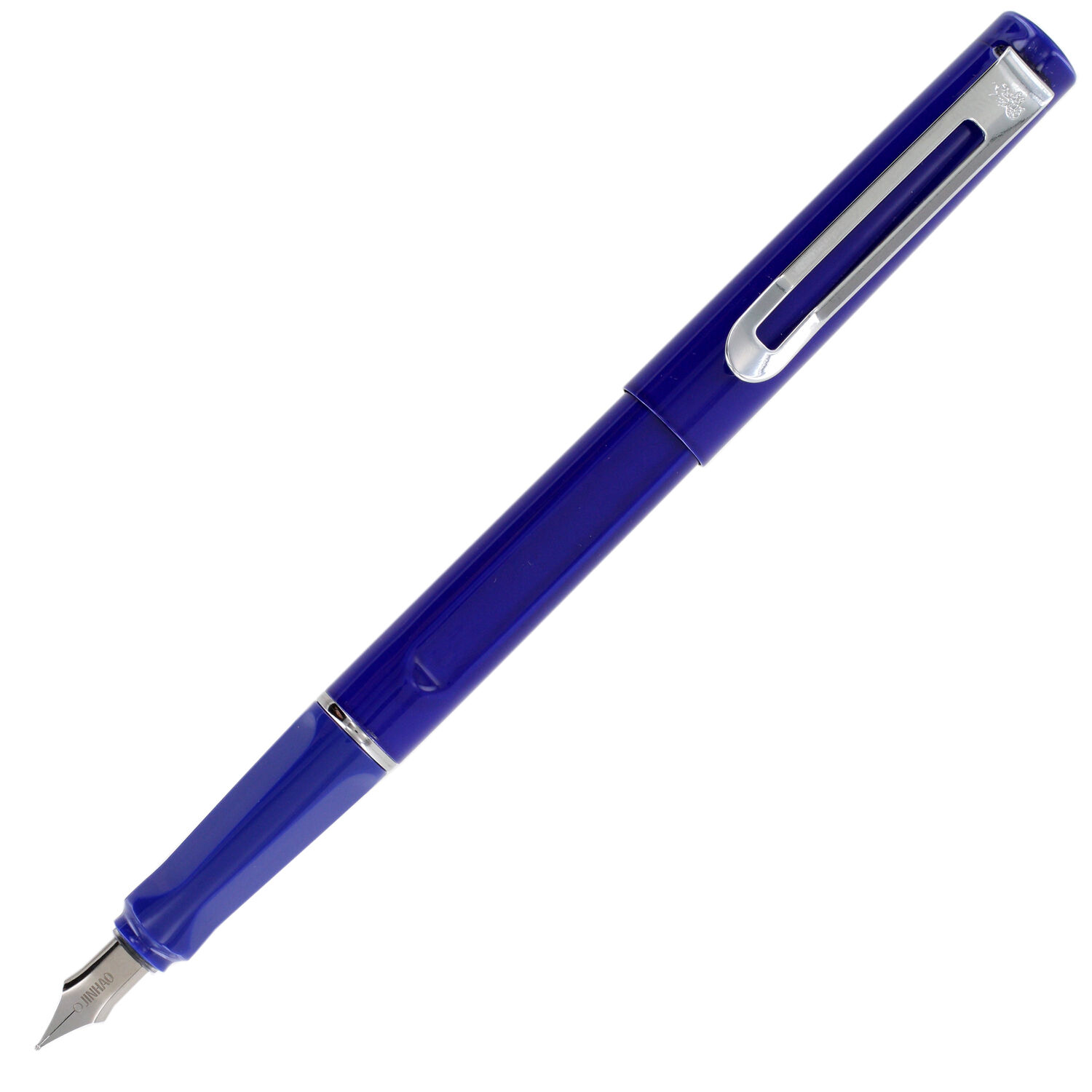 JinHao FP-599 Metal Fountain Pen, Blue, Medium Nib (FP-599-5)