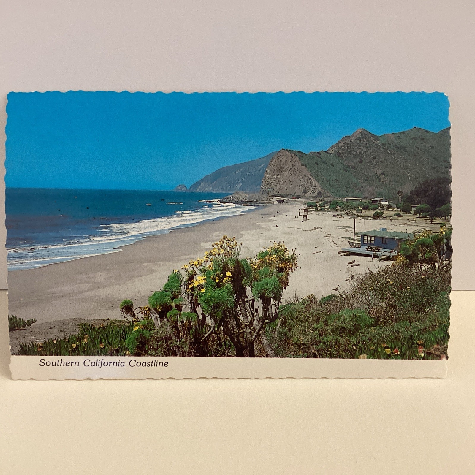 Southern California Coastline, Malibu, deckled edge 4\