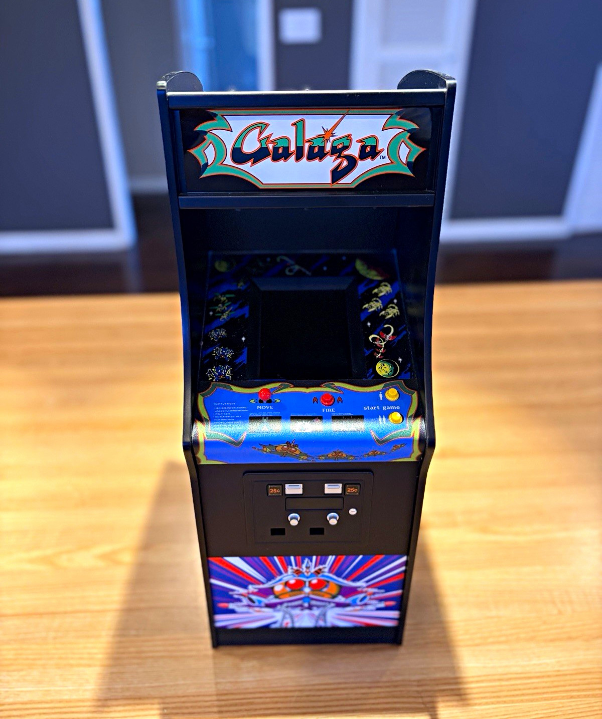 Galaga Tabletop Mini Arcade Machine Numskull Quarter Arcade