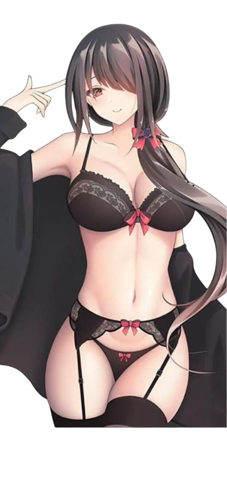 Kurumi Date A Live Waifu Weatherproof Anime Sticker 6\