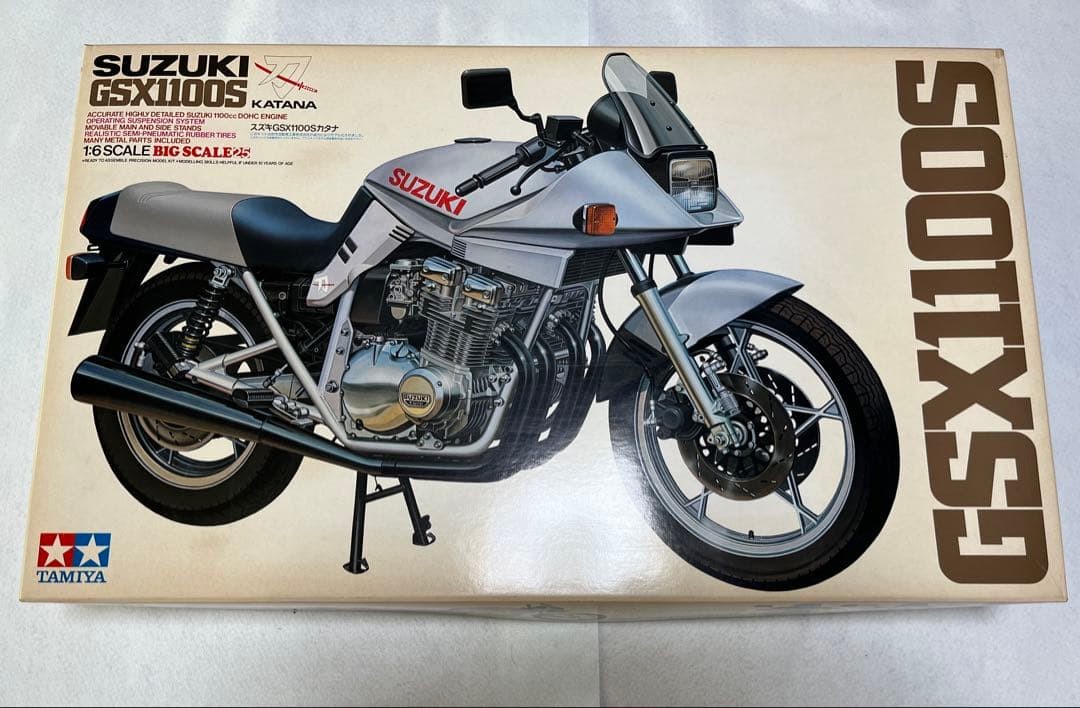 Tamiya 1/6 Motorcycle Series No. 25 Suzuki GSX 1100S Katana Plastic Model 16025