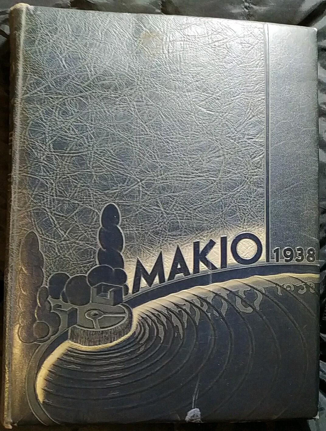 1938 OSU MAKIO YEARBOOK BIG TEN CHAMPIONS BUCKEYES FRANCIS SCHMIDT PREWAR WW2