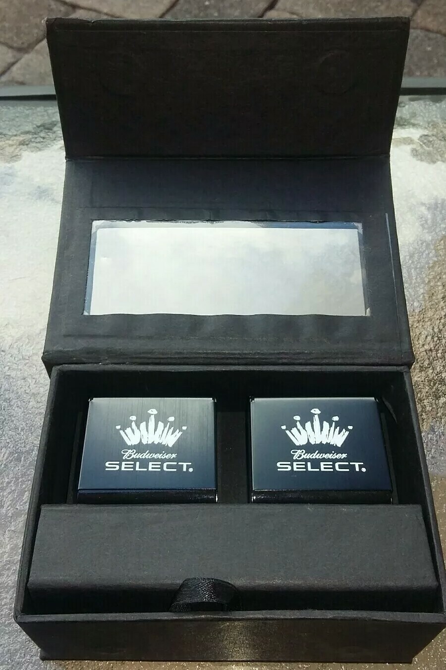 Budweiser select mini Speakers with case