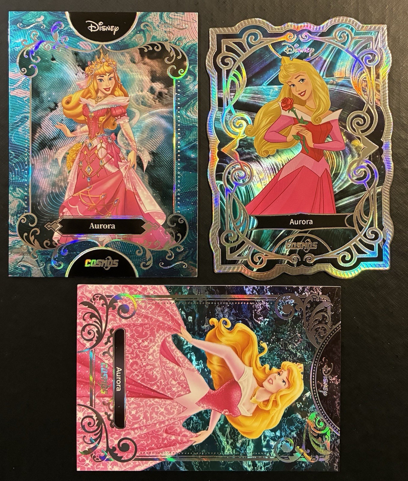 Aurora 2025 Kakawow Disney Lot (3). Princess In Elegance /188, Die Cut, Cosmos.