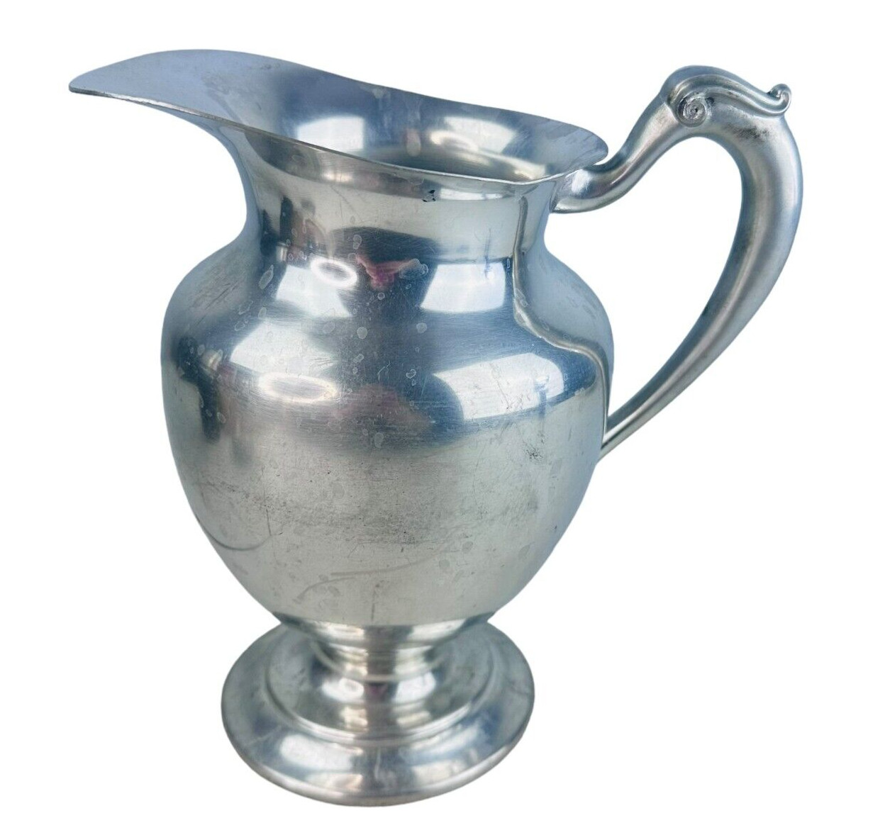 vtg paul revere pewter water pitcher 9\