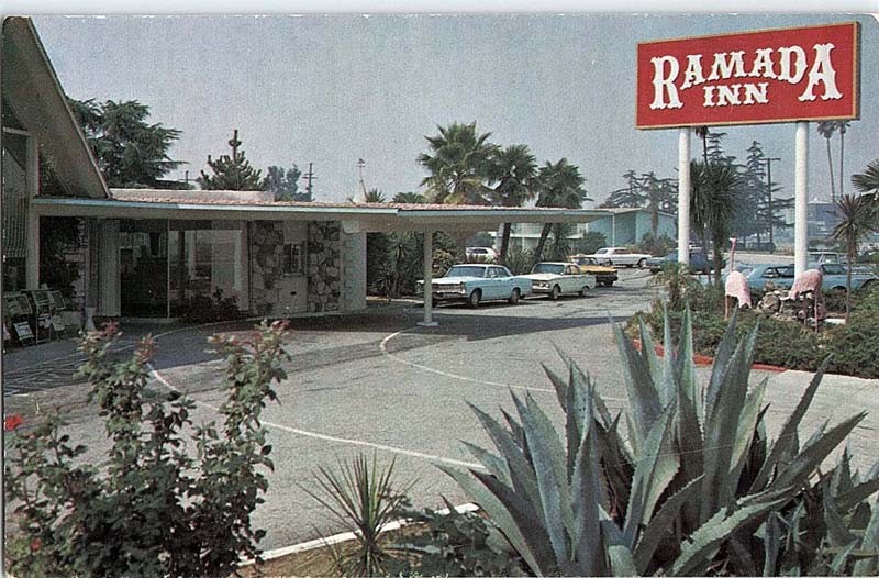 Postcard HOTEL SCENE Arcadia California CA s/06 AI9965
