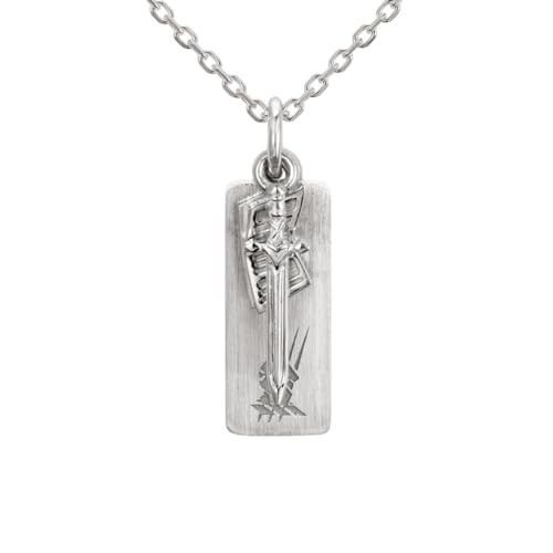 U-TREASURE Arknights Mlynar Silver Motif Necklace Unisex Jewelry