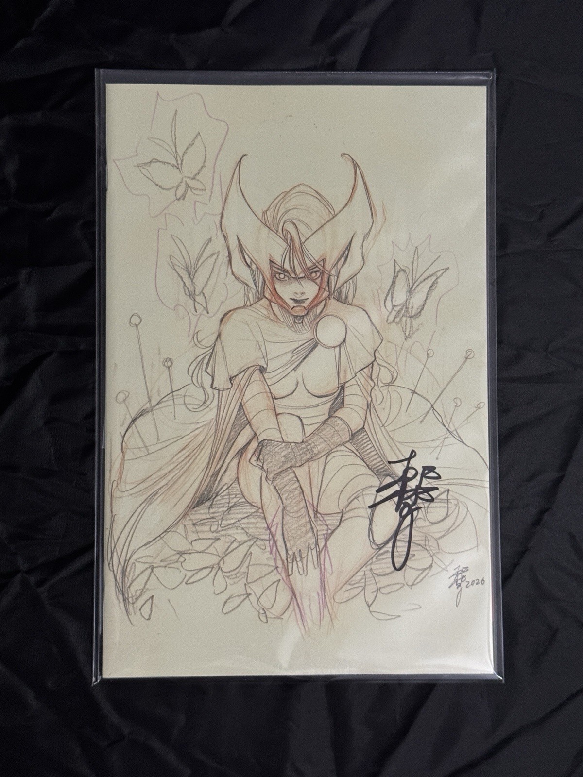 MIDNGHT X-MEN #1 PEACH MOMOKO NYCC 2026 SKETCH VARIANT SIGNED NM COA #257/799 MIDNGHT X-MEN #1 PEACH MOMOKO NYCC 2026 SKETCH VARIANT SIGNED NM COA #257/799