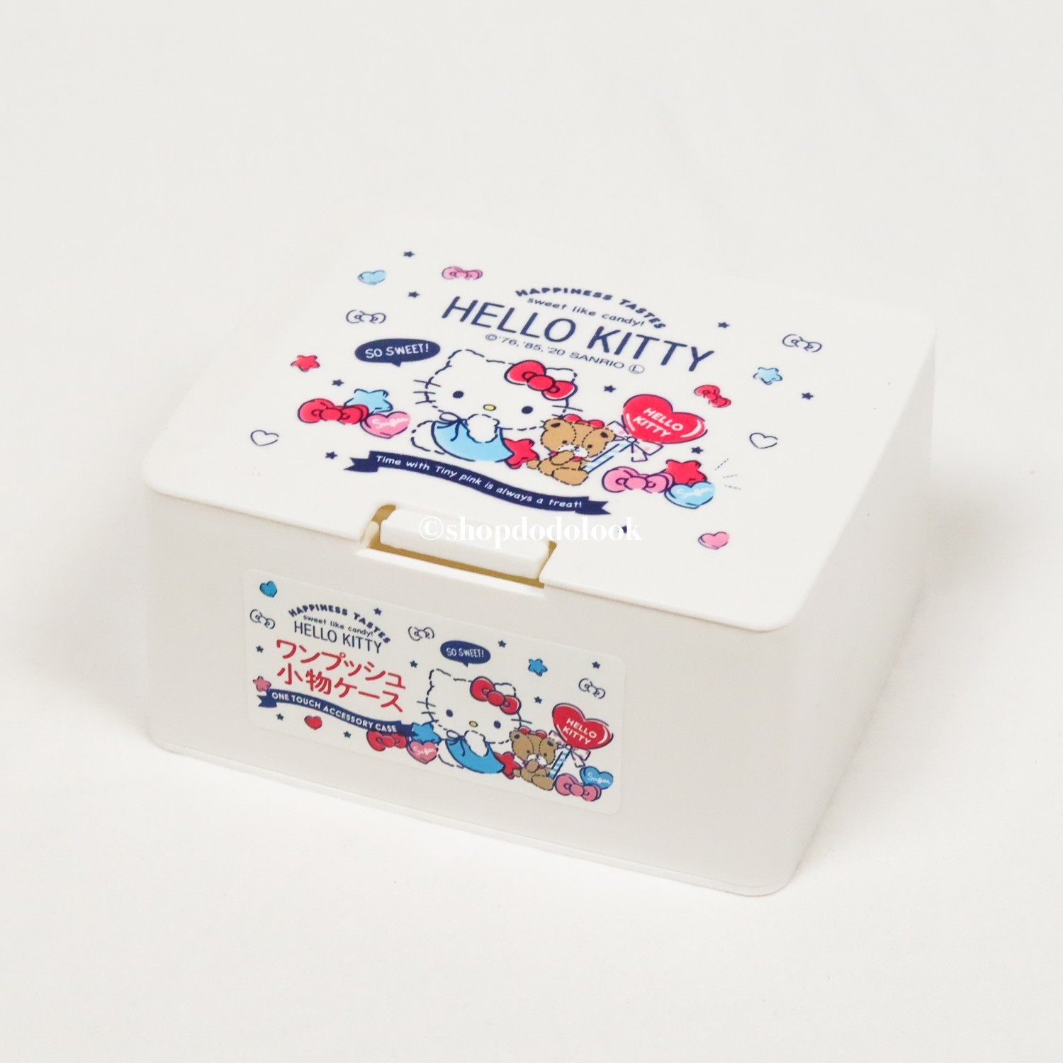 Diaso One-Push Accessory Storage Case Sanrio Characters Collection Box 3\