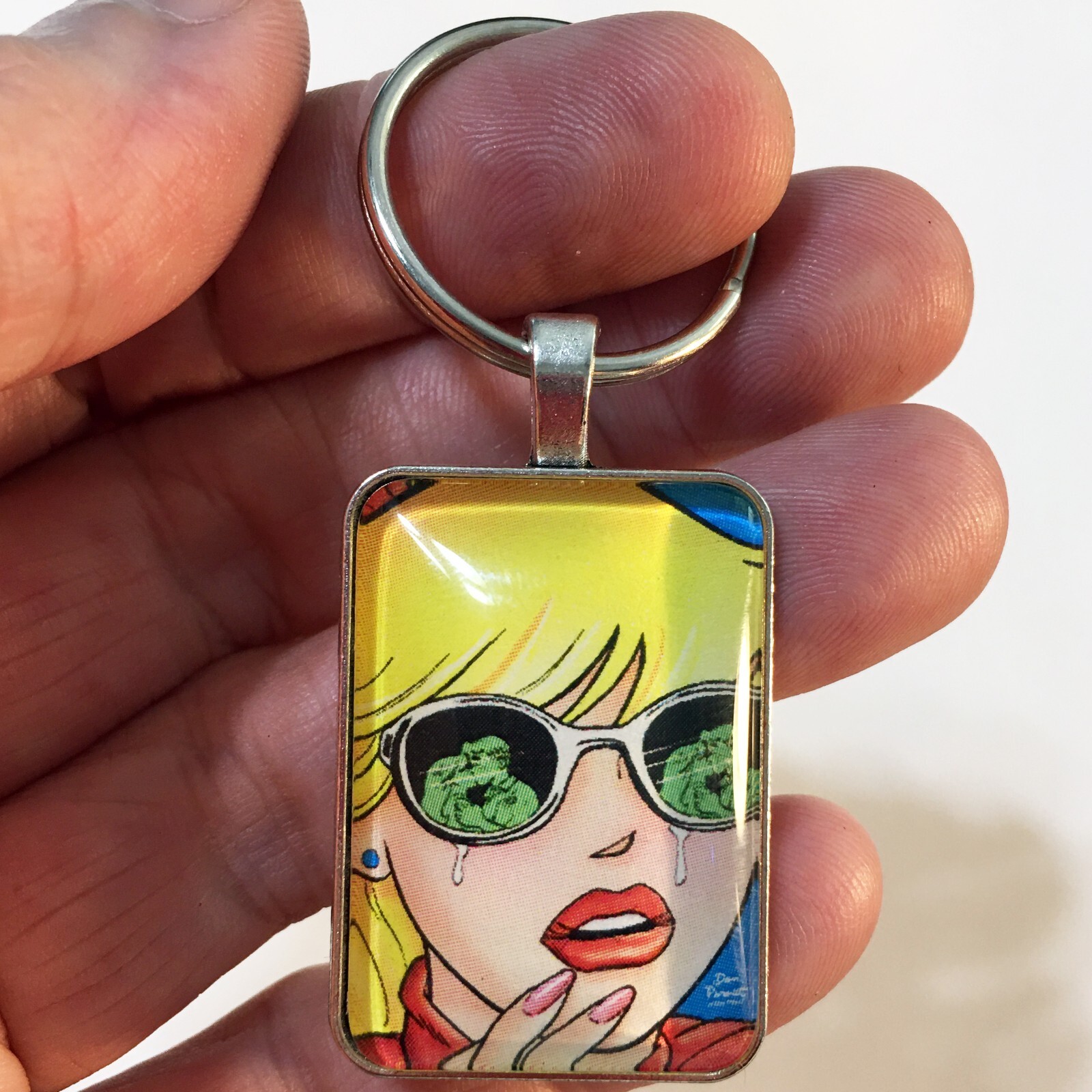 EVERYTHING\'S ARCHIE 80th Ann. #1 DAN PARENT BETTY COVER Key Ring or Necklace