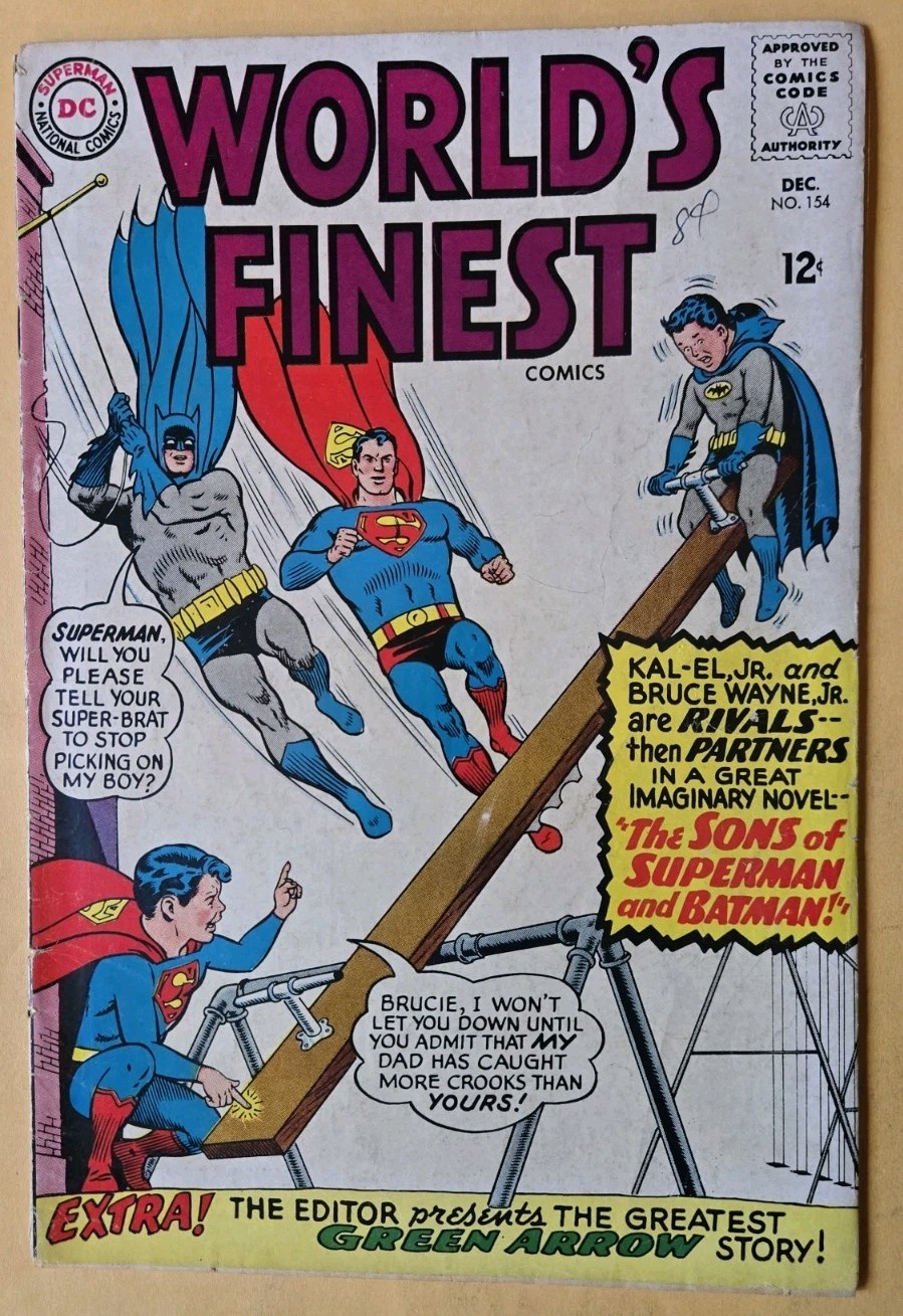 World's Finest Comics #154 VG (4.0) DC Comics 12/65