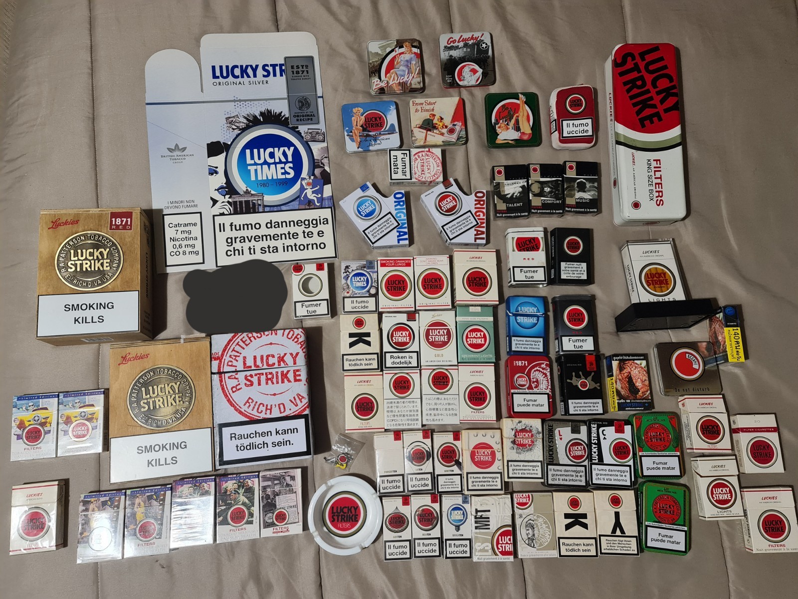 Lucky Strike Rare Packs Collection Lucky Strike Rare Packs Collection