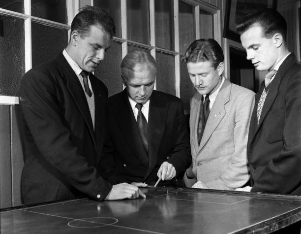 John Charles of Leeds United and Wales 1950s Old Photo 2