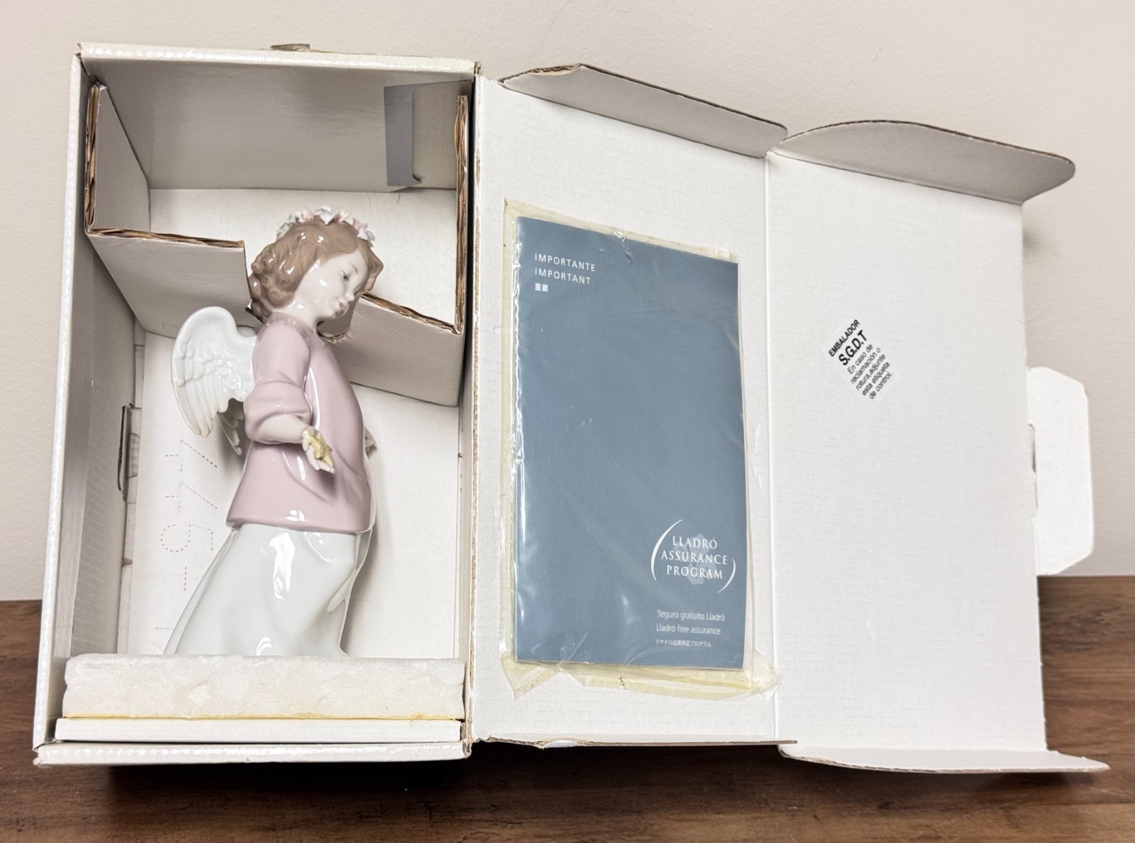 Lladro #6924 Heavenly Stars Angel Porcelain Figurine w/ Original Box