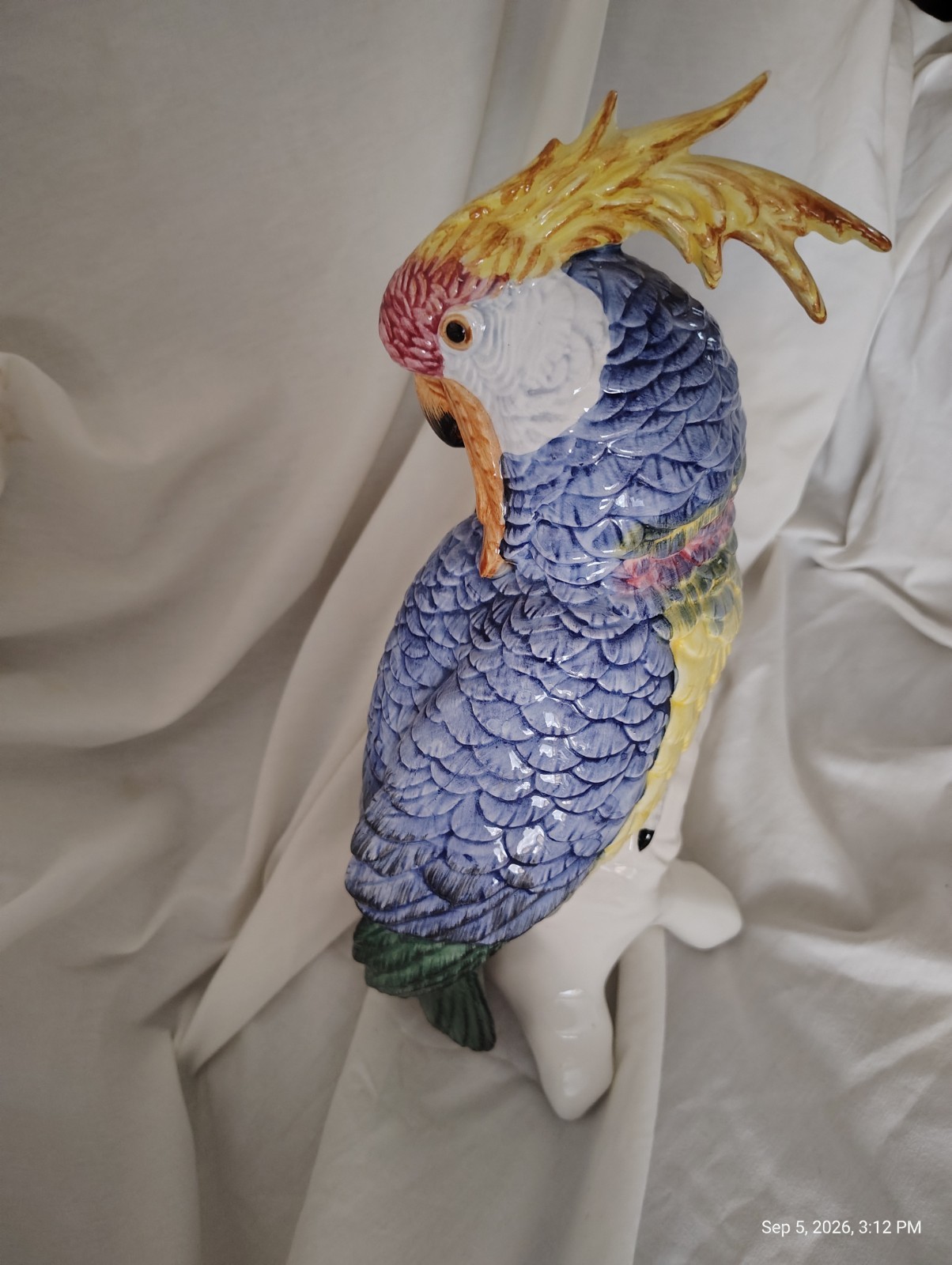 Chelsea House Parrot Figurine Italy 12\