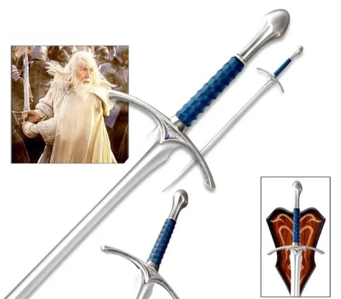 Monogram Sword,Replica Sword of Glamdring the Elvenking Long Sword, Wall Mount
