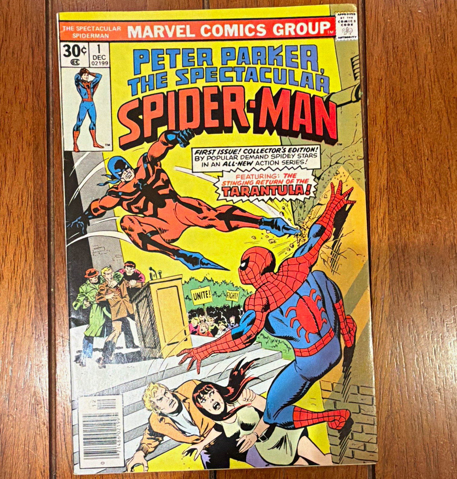 Peter Parker, The Spectacular Spider-Man #1 (Marvel Comics Group Dec 1976)