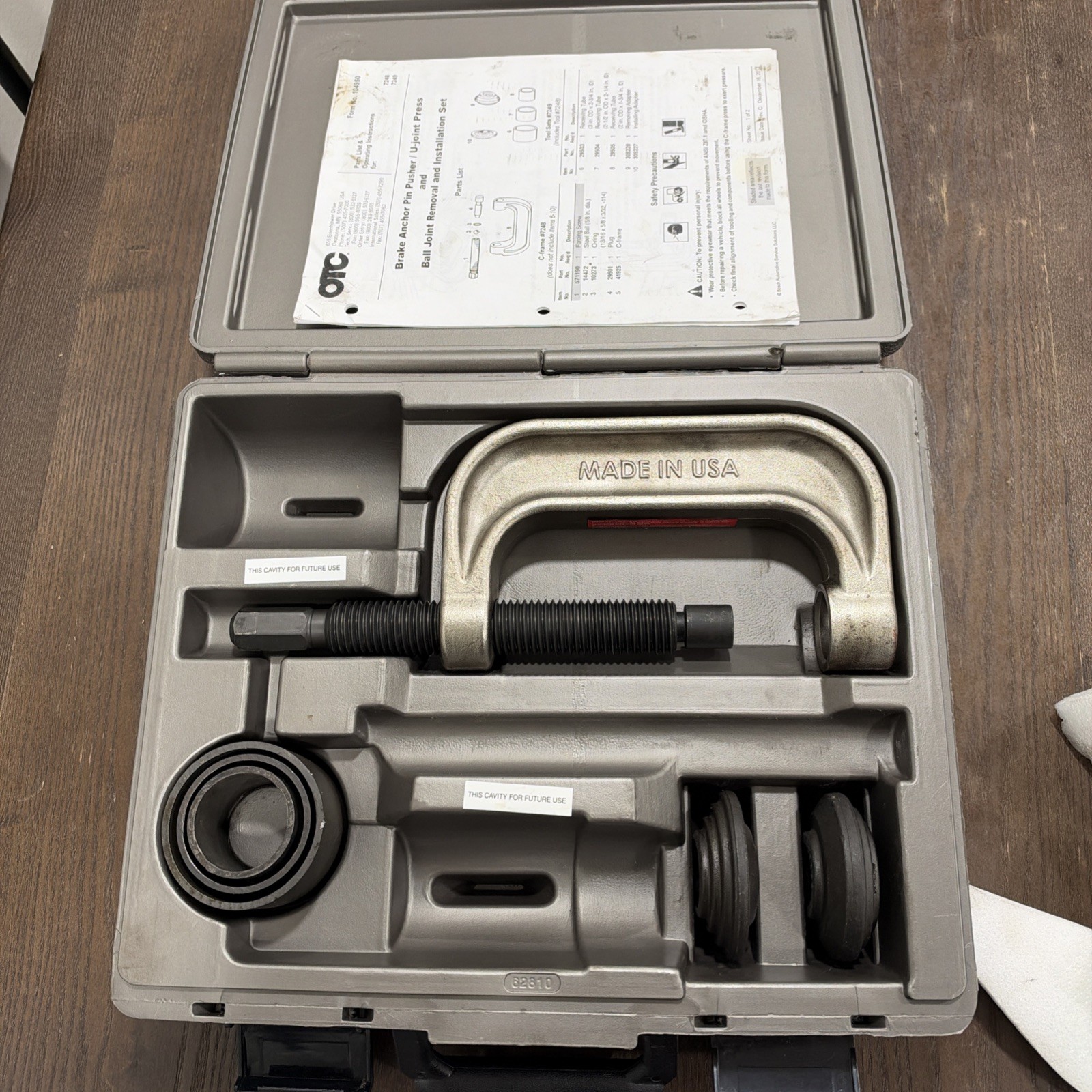 MATCO TOOLS Ball Joint Service Set BJP7025C (B07006514)