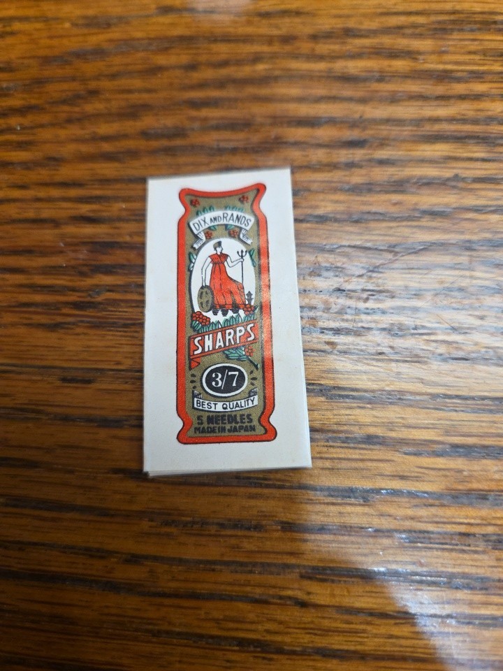 (11) Vintage Dix And Rands Sharps 3/7 New in package Japan (11) Vintage Dix And Rands Sharps 3/7 New in package Japan