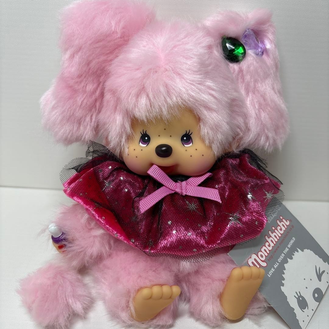 Girl Pinky Pink Mischievous Plush Doll Overseas Exclusive From Japan used