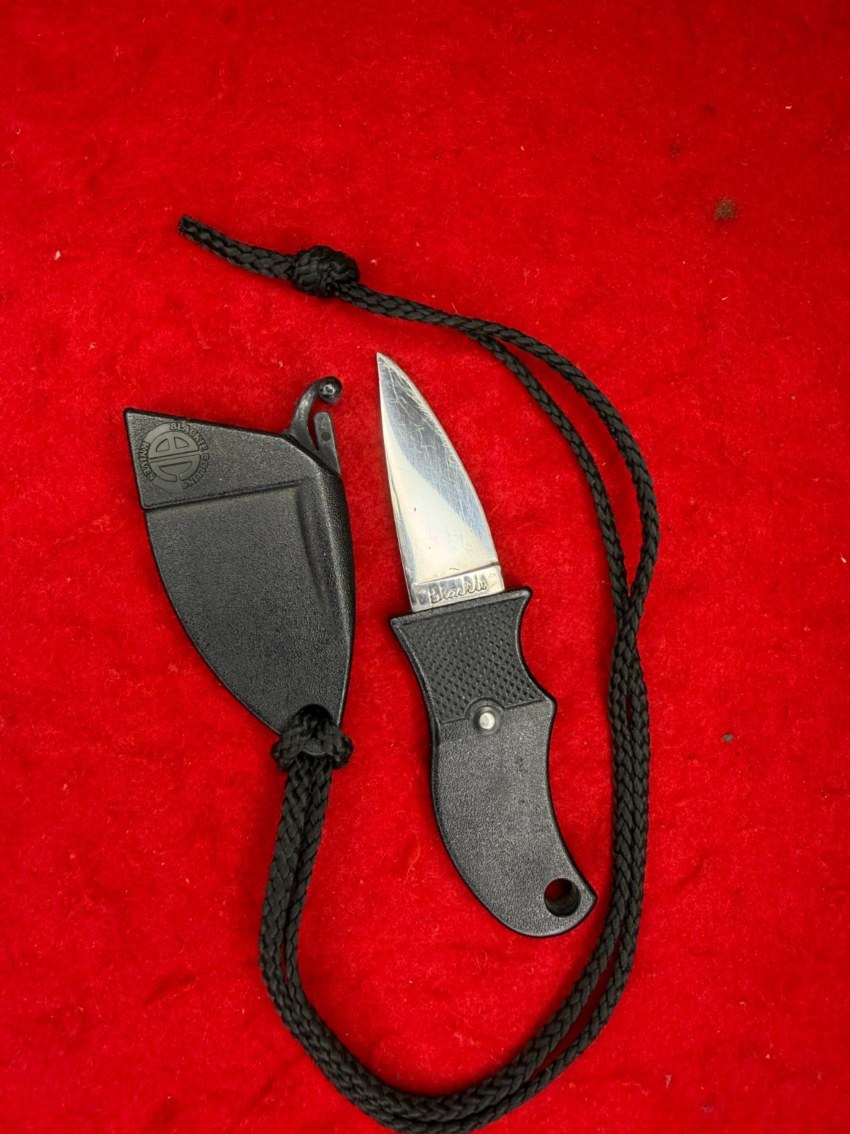 Vintage Neck Knife, Blackie Collins