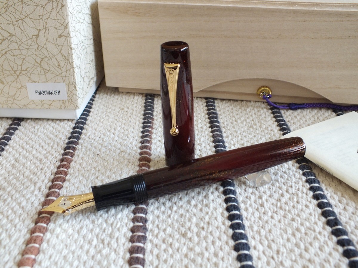 Namiki Aya Maki-e No.30 Oversize Fountain Pen Collection Akatsuki Daybreak