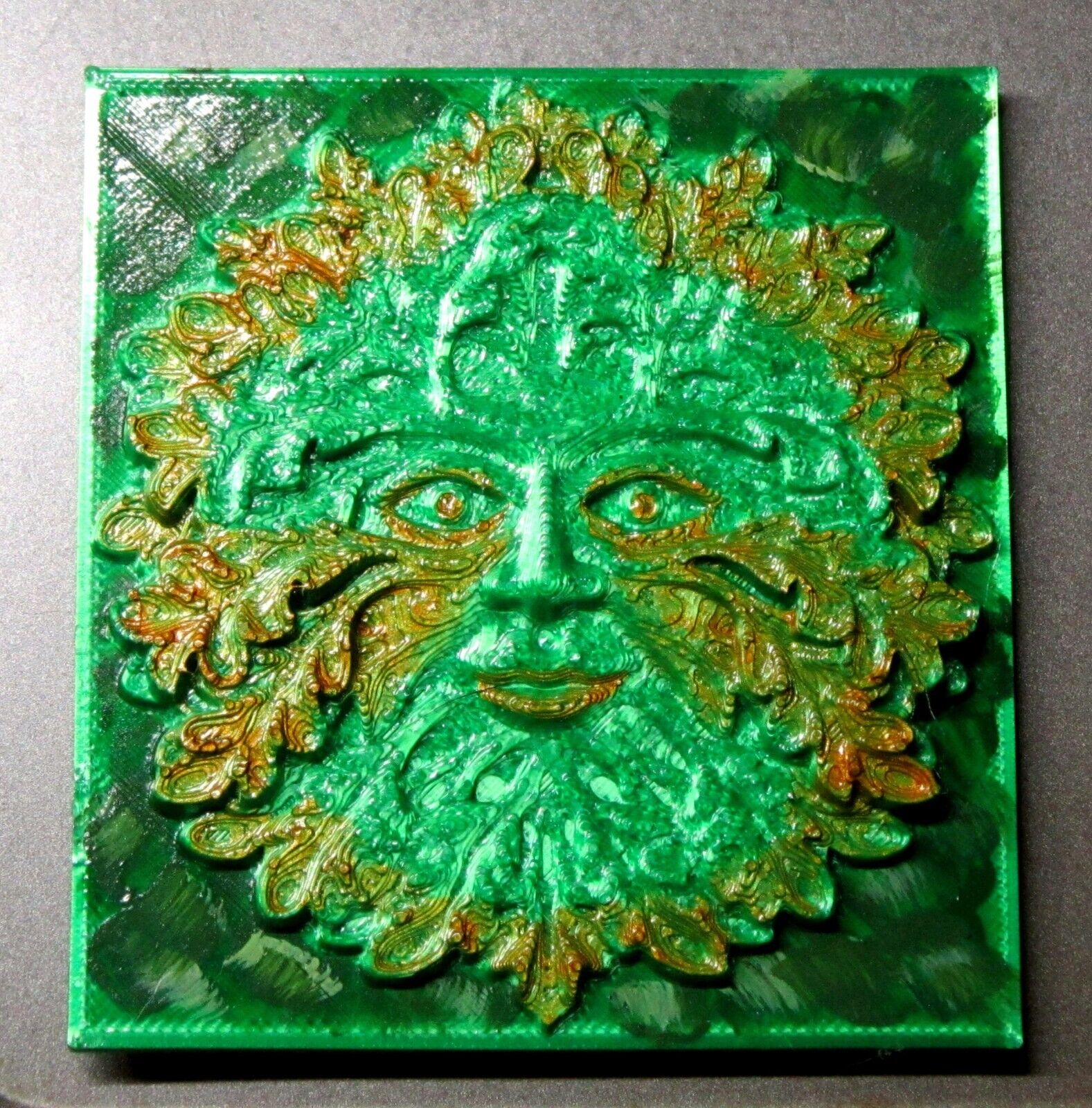 Celtic Green Man Wiccan Pagan Refrigerator Fridge Magnet