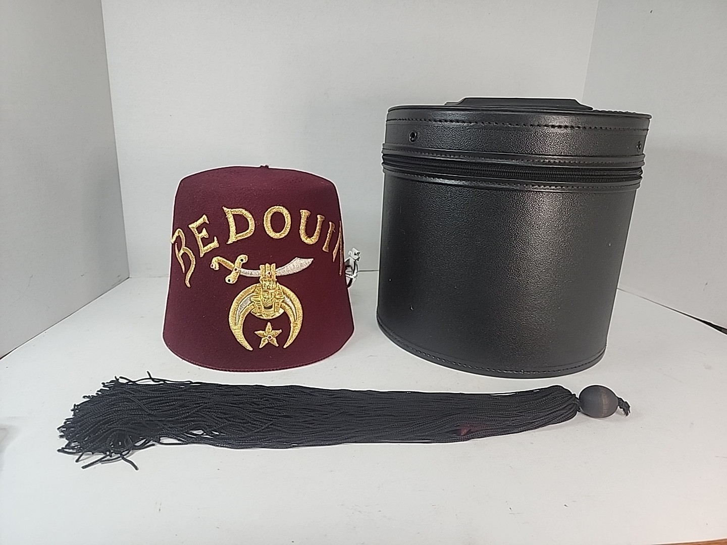 Vintage Bedouin MASONIC SHRINERS FEZ Hat Vintage Bedouin MASONIC SHRINERS FEZ Hat