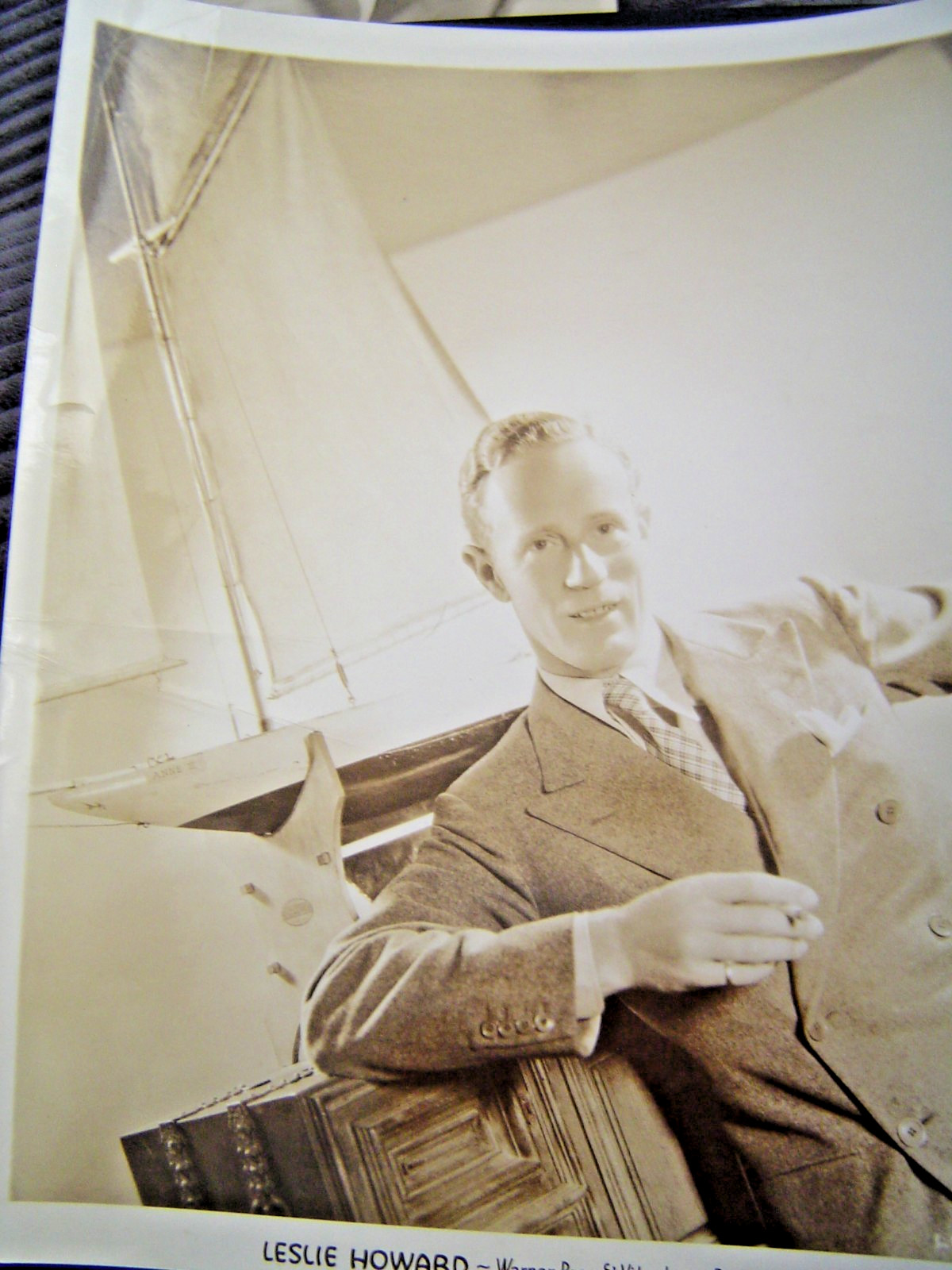 Leslie Howard Classic Hollywood Actor Warner Bros.&Vitaphone Pict.Original Photo