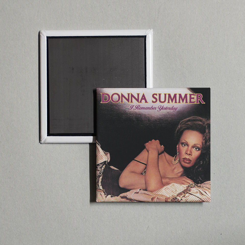 Donna Summer - I Remember Yesterday Album Cover Locker Fridge Magnet