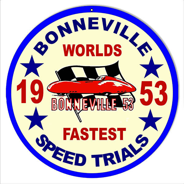 1953 BONNEVILLE SPEED TRIALS FASTEST 14\