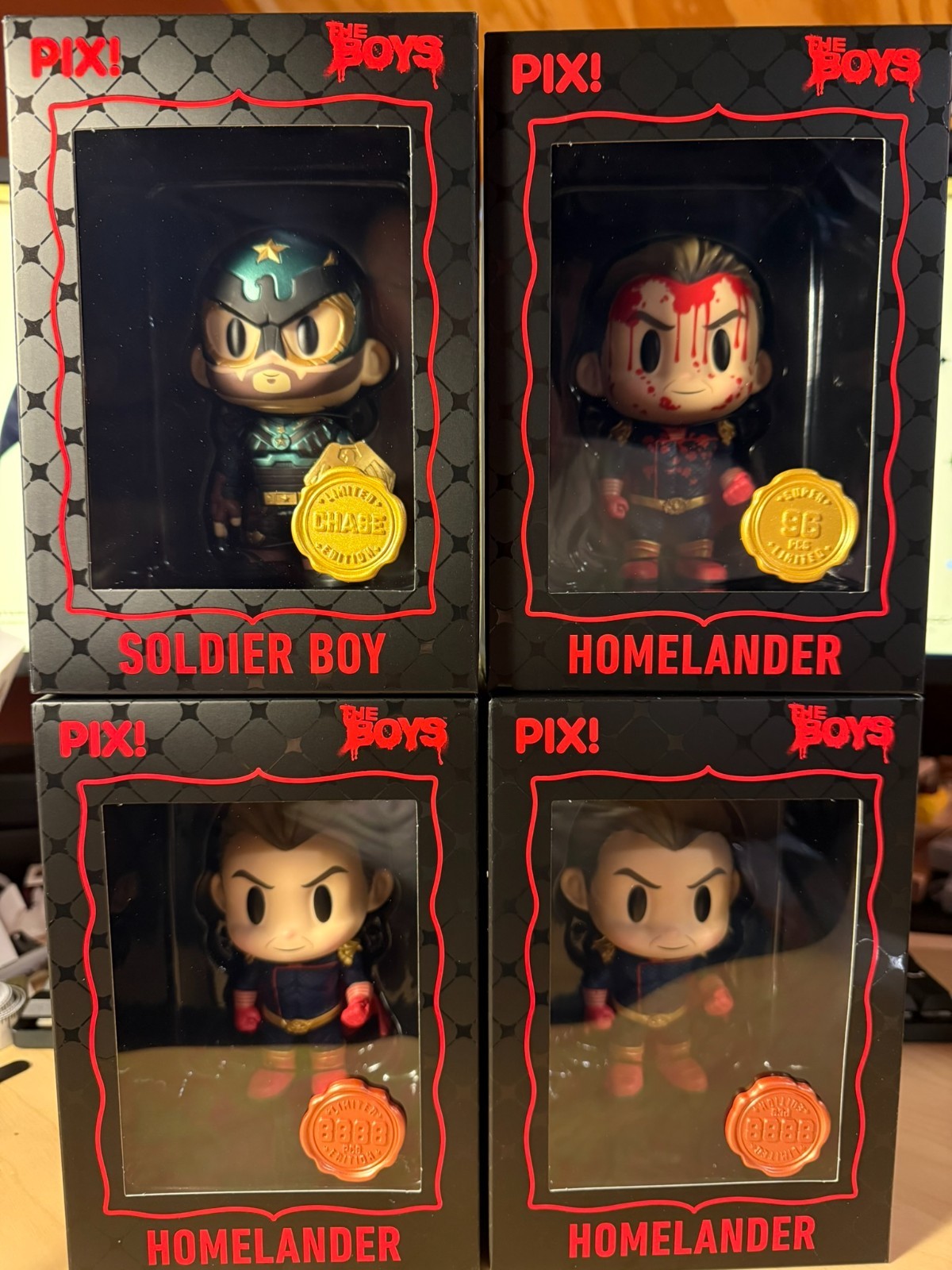 The Boys Homelander Thrilljoy Bundle Hero, Error Hero, Soldier Boy Chase, Super The Boys Homelander Thrilljoy Bundle Hero, Error Hero, Soldier Boy Chase, Super
